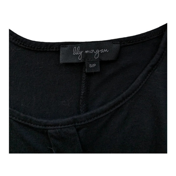 Lily Morgan Button Down  Tank Top Black S - Picture 7 of 8